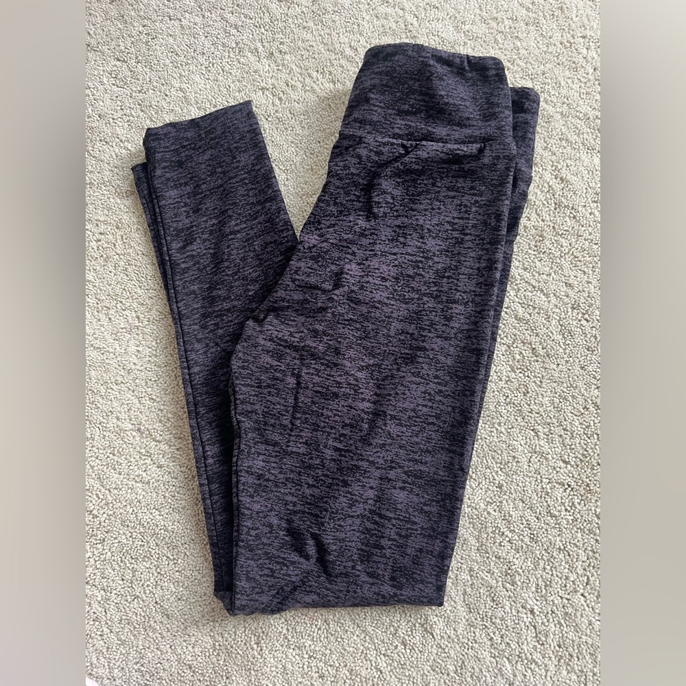 Lularoe Tween Heathered Patterned Leggings